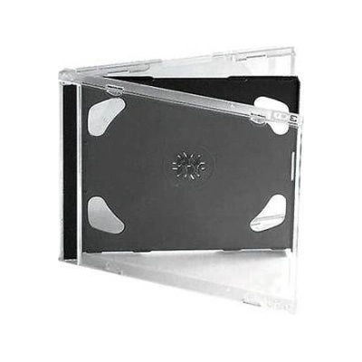 CD-BOX Двойни с черен трей (double cd box)