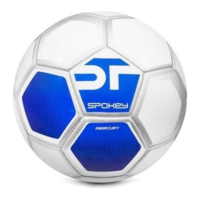 SPOKEY Mercury Fotbalový míč vel.5 bílo modrý