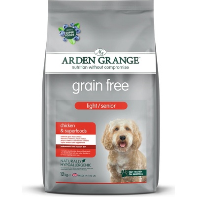 Arden Grange Grain Free Light/Senior Chicken & Superfoods 12 kg