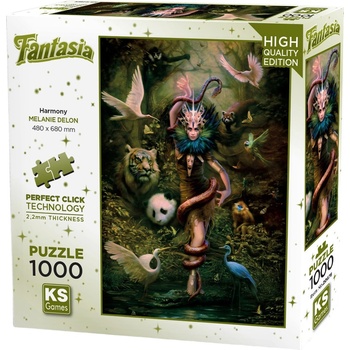 KS Games Пъзел KS Games от 1000 части - Хармония (20678)