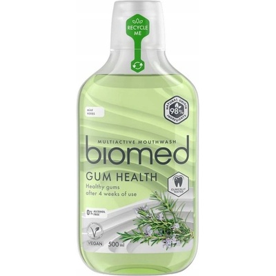 Biomed Gum Health přírodní s multiminerálním aktivním komplexem 500 ml