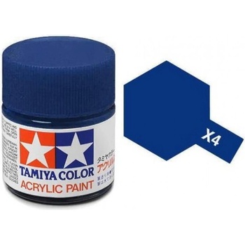 Tamiya Tamiya Color X-4 Blue gloss 10ml 108/81504