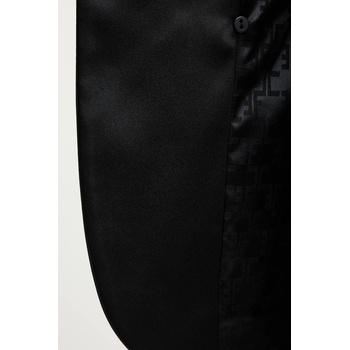 Elisabetta Franchi Сако Elisabetta Franchi в черно с едно копче с изчистен дизайн GI15456E2 (GI15456E2)