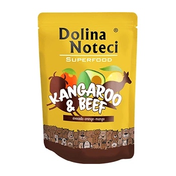 Dolina Noteci superfood кенгуру и говеждо месо 300 г - мокра храна за кучета
