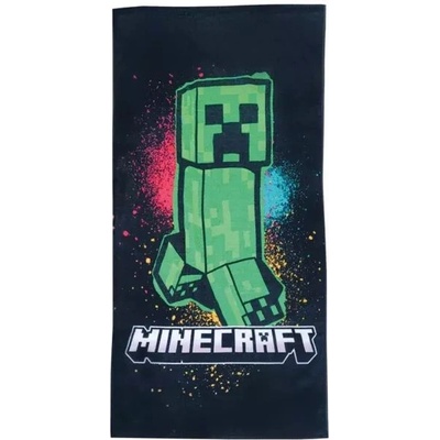 Halantex Minecraft: Хавлиена кърпа - 70 x 140 см, 100% памук (MNC-768T)