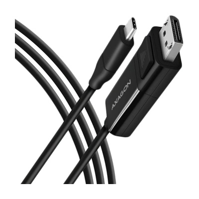 DeTech Кабел AXAGON RVC-DPC USB-C към DisplayPort (RVC-DPC)