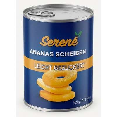 Serene ananasové plátky 565 g