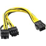  Захранващ кабел PCI-E 6-пин към 2x8-пин (PCIE6FTO2X8PCI-M)