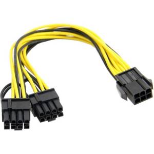  Захранващ кабел PCI-E 6-пин към 2x8-пин (PCIE6FTO2X8PCI-M)