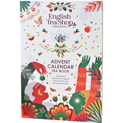 English Tea Shop English Tea Shop Advent kalendář 24 pyramidek Bio – Zboží Dáma