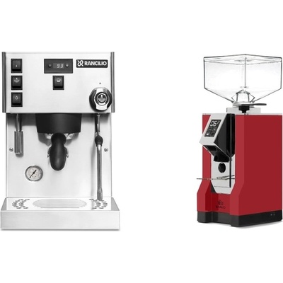 Set Rancilio Silvia PRO X + Eureka Mignon Bravo