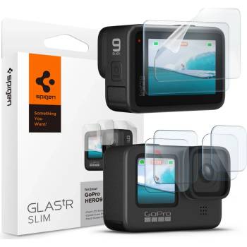 Spigen glas. tr slim + film 2-set gopro hero 9 / 10 / 11 / 12 clear (agl03045)