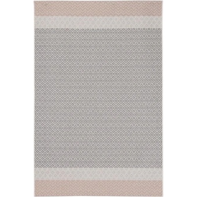 Bizzotto Leev БЕЖОВО-СИНЬО-ОРАНЖЕВ КИЛИМ 160x230 (0601470)