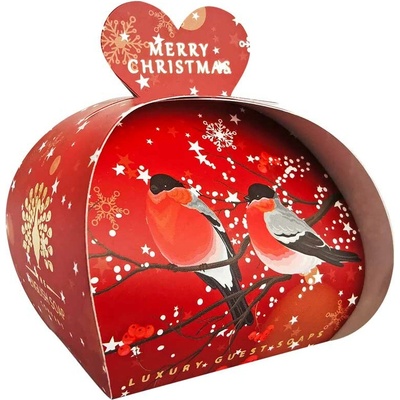 English Soap Company Sada tuhých mydiel Merry Christmas Veselé Vianoce 3 x 20 g