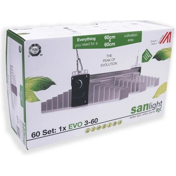 SANlight EVO LED Set 60 - 200W pro 60x60 cm 3 µmol/J - V1.5