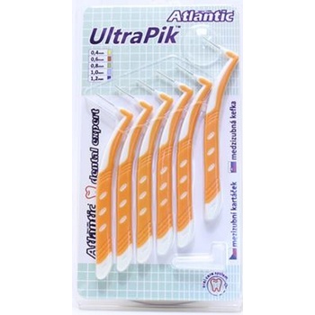 Atlantic UltraPik 0.6 mm medzizubné kefky zakrivené 6 ks