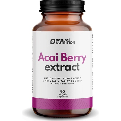 Natural Nutrition Acai Berry extrakt kapsuly 90 kapsúl