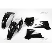 UFO kompletní sada plastů KTM SX/EXC 03-04 barva černá (KT502E001)