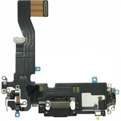 Flex iPhone 12, 12 PRO nabíjecí konektor black