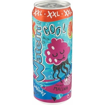 Kubík Waterrr Cool príchuť malina 330 ml