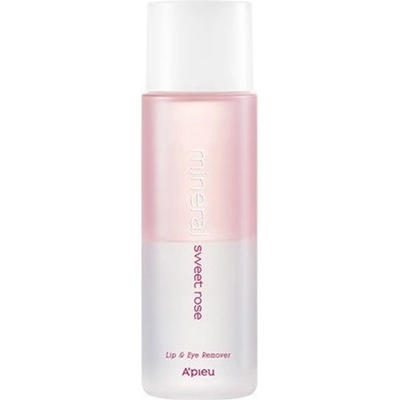 A'Pieu Mineral Lip and Eye Make-up Remover Eau-marine (#Sweet Rose) - Минерален Препарат за Премахване на gрим от Устни и Очи 100ml