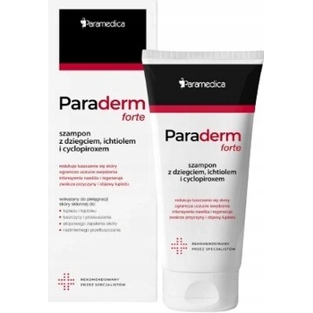 Paramedica Paraderm s dechtom šampón proti lupinám 150 ml