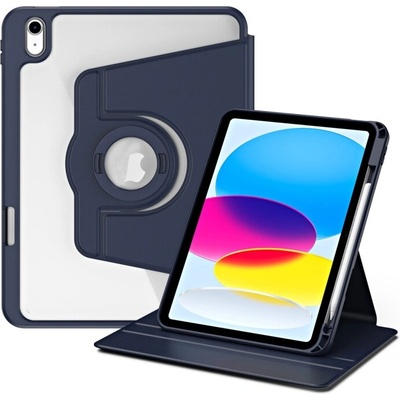 Vsetkonamobil 106929 CRYSTAL FLEXI 2v1 Zaklápacie puzdro pre Apple iPad 2025 / iPad 2022 tmavomodré