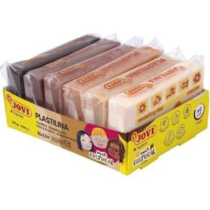 JOVI Plastilina Пластилин за деца Body 6 x 50 g (70/6M)