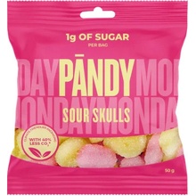 Pandy Sour Skulls kyselé želé Malina Citron 50 g