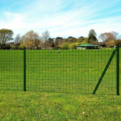 vidaXL Euro plot ocel 25 x 1 m zelený