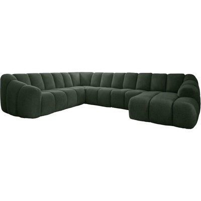 Miuform Тъмнозелен ъглов диван (ляв ъгъл/U форма) Shell - Miuform (2952TA39)