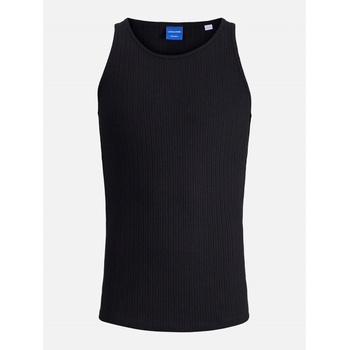 Jack and Jones Потник Jack and Jones Men's Jordia Pointelle Tank Top - Black