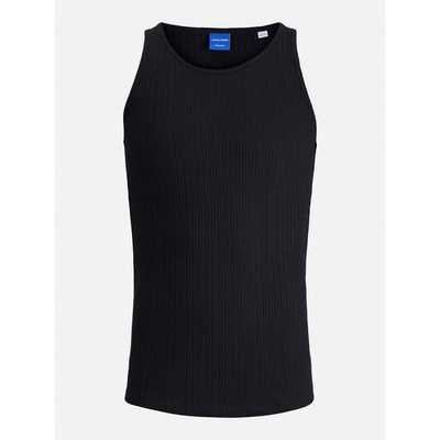 Jack and Jones Потник Jack and Jones Men's Jordia Pointelle Tank Top - Black