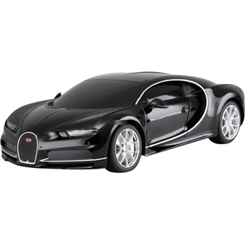 Jamara Toys Jamara Bugatti Chiron кола с дистанционно управление, черен, мащаб 1: 24 (405136)