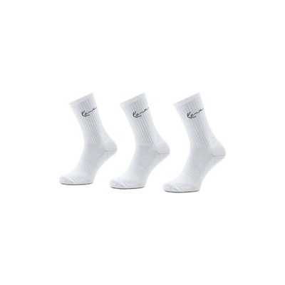 Karl Kani Комплект 3 чифта дълги чорапи мъжки Signature 3003748 Бял (Signature 3003748)