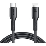 JOYROOM iPhone 14 Plus / 14 Pro Max / 14 Pro JOYROOM FLASH-CHARGE SERIES кабел за данни Type-C - Lightning, 100 см, ЧЕРЕН (SA26-CL3 USB-C / LIGHTNING_100_B)