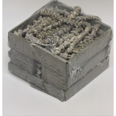 Banana Cut Stem white wash, box 75 ks