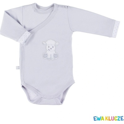 Ewa Kojenecké body NEWBORN dl. rukáv