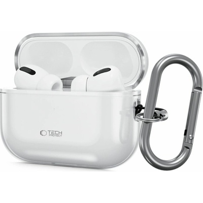 AppleMix Pouzdro TECH-PROTECT FLEXAIR pro Apple AirPods Pro 3 - průhledné