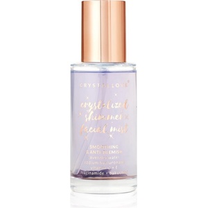 CRYSTALLOVE Amethyst Shimmer Facial Mist мъгла за лице за успокояване на кожата 100ml