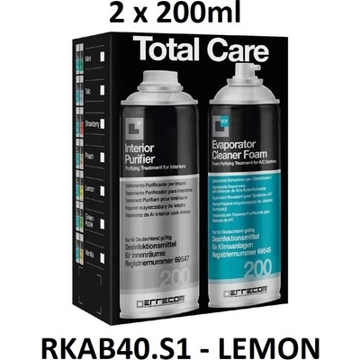 Errecom - Италия Антибактериален комплект total care - 200мл ; errecom rkab40. s1