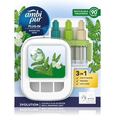 AmbiPur 3volution Morning Dew elektrický osvěžovač vzduchu s náplní 20 ml