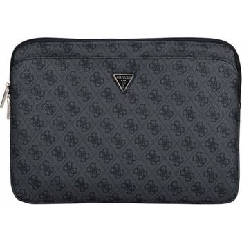 Guess PU 4G Triangle Logo Obal pro Notebook 14" - čierna 14543220