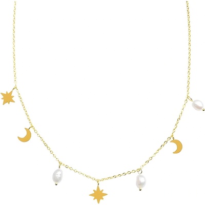 HARAHU Колие mo-35489 - Златен kp35489 (mo-35489)