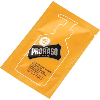 Proraso Wood and Spice šampón na fúzy 4 ml