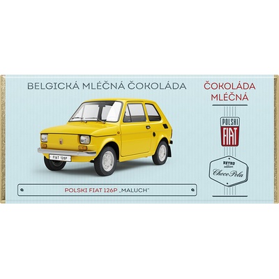 CHOCO POLA Polski Fiat 126p „Maluch“ mléčná 100 g