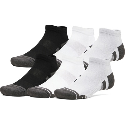 Under Armour Unisex Perf Tech 6pk Low Mod Gray Mod Gray Jet Gray