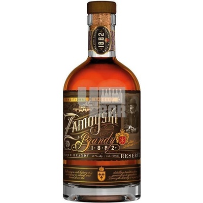 Zamoyski Brandy Reserva 40% 0,7 l (holá láhev)