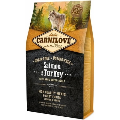 Carnilove Salmon & Turkey for Large Breed Adult Dogs 2 x 12 kg