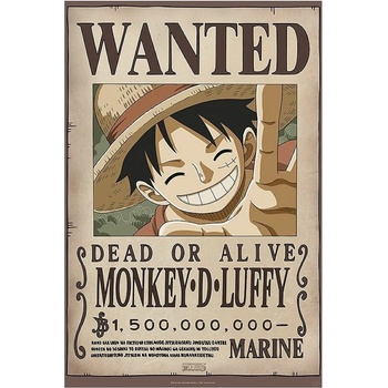 GB eye Plagát One Piece: Wanted Luffy